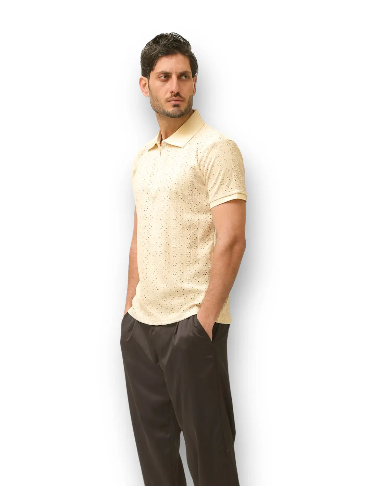 AERO-KNIT EMBROIDERED POLO