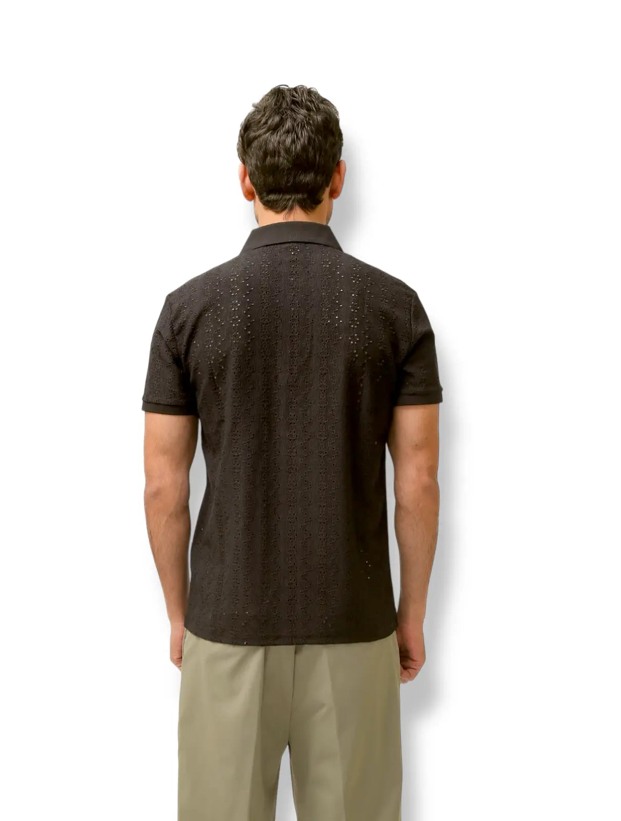 AERO-KNIT EMBROIDERED POLO