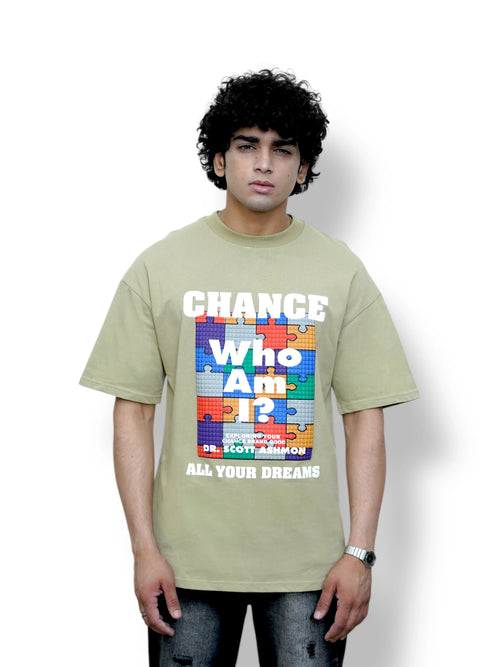 " WHO AM I " PUFF T-SHIRT