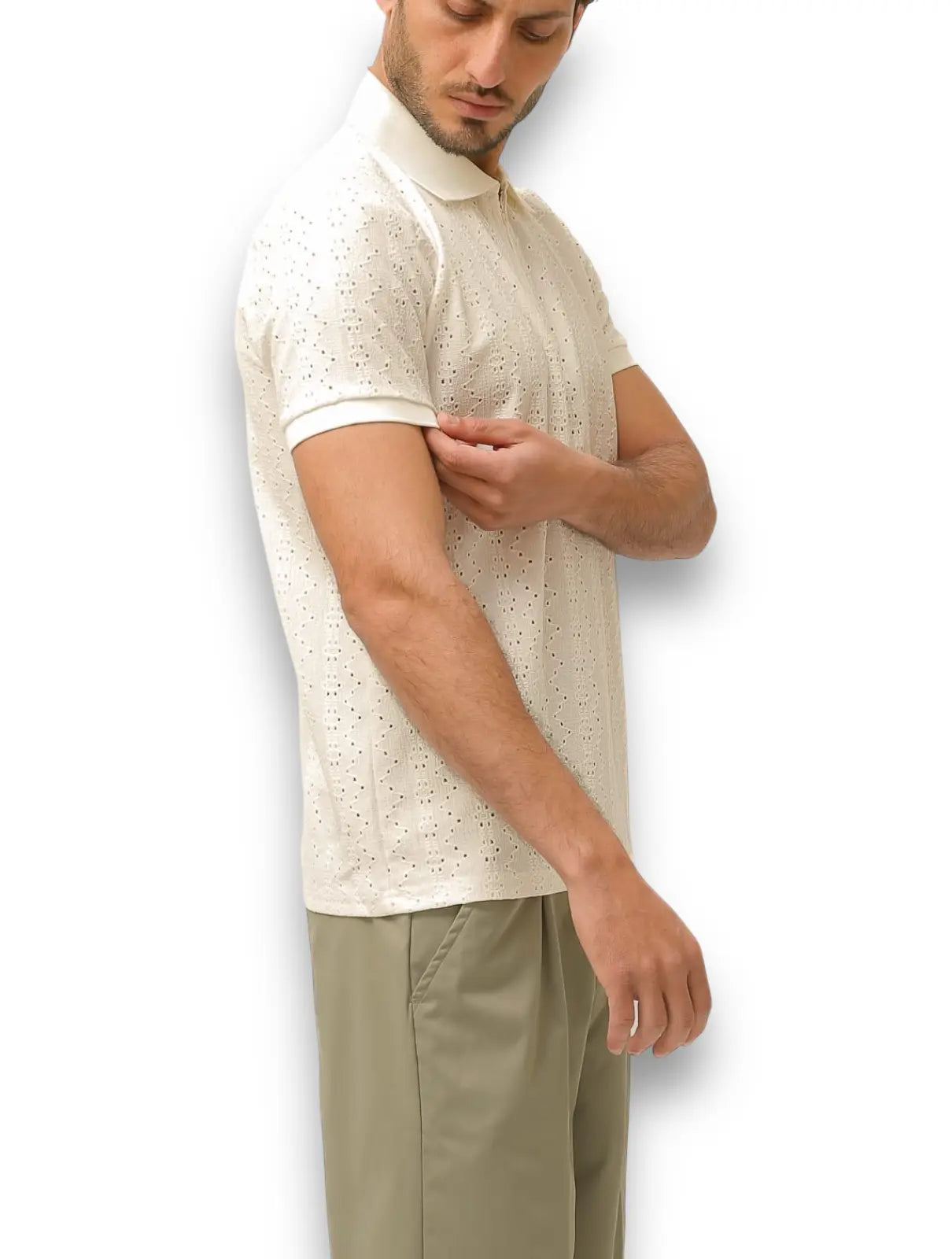 AERO-KNIT EMBROIDERED POLO