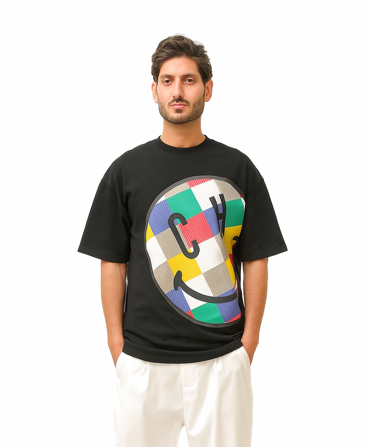 SMILE PUFFED T-SHIRT