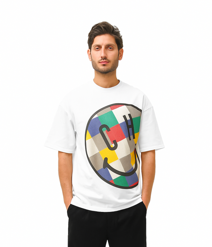 SMILE PUFFED T-SHIRT