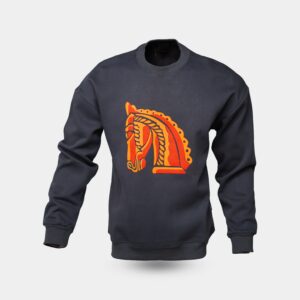 Horse Patch-Polar Fleece Sweatshirt