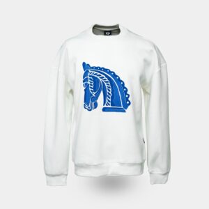 Horse Patch-Polar Fleece Sweatshirt
