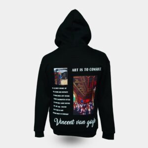 Vincent Van Gogh Art Hoodie ( Black )