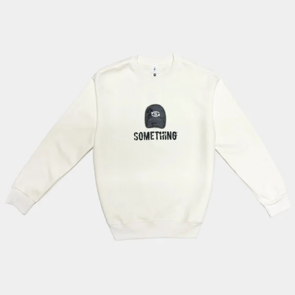 Something 3D Emblem Sweatshirt