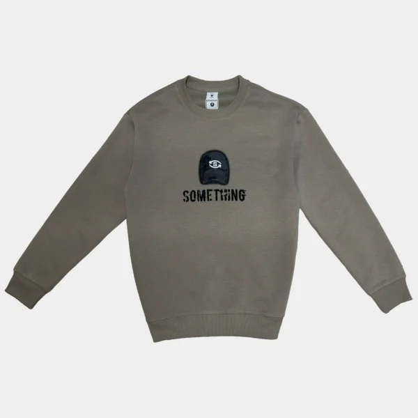 Something 3D Emblem Sweatshirt