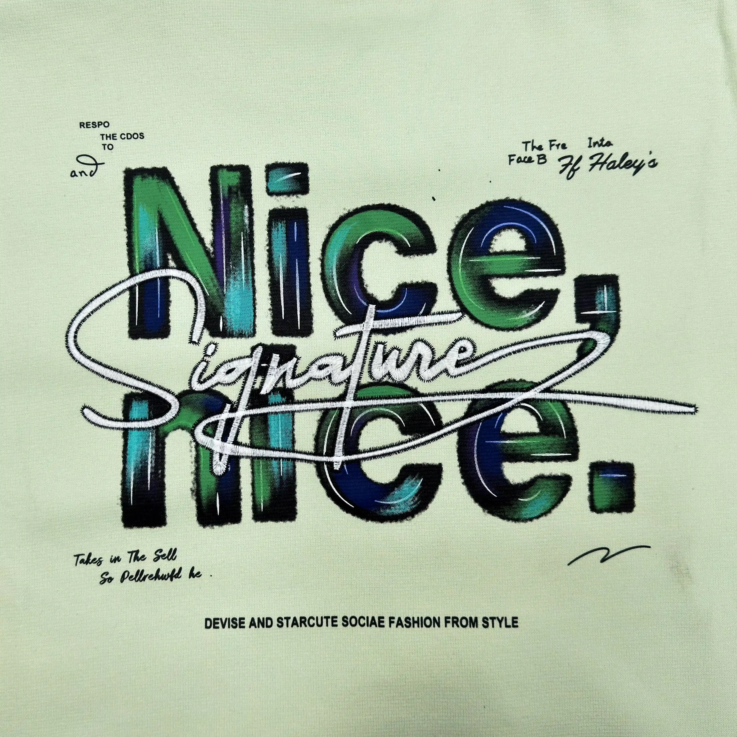 Nice Mint Crew Neck Sweatshirt - Image 3