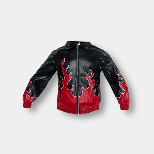 Midnight Flame Moto Jacket